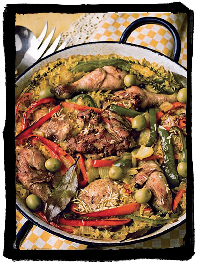 Puerto Rican Chicken and Rice · Levi Roots